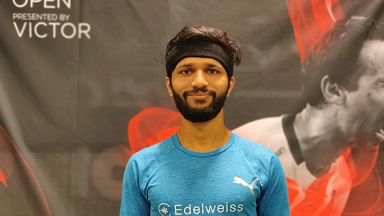 Indian para badminton player Sukant Kadam. - Photo: X | Indian Sports Honours